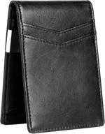 geead leather wallet blocking wallets men's accessories for wallets, card cases & money organizers logo