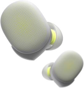 img 4 attached to Amazfit PowerBuds True Wireless Earbuds: Sports Sound System with Heart Rate Monitoring, Noise Cancellation, Water Resistance, 8H Battery Life (Yellow)