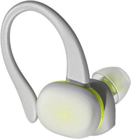 img 2 attached to Amazfit PowerBuds True Wireless Earbuds: Sports Sound System with Heart Rate Monitoring, Noise Cancellation, Water Resistance, 8H Battery Life (Yellow)
