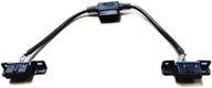 🔌 amp research 76404-01a powerstep plug n play pass thru harness for all compatible models (excluding ram and toyota) logo