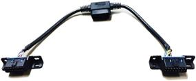 img 1 attached to 🔌 AMP Research 76404-01A PowerStep Plug N Play Pass Thru Harness for All Compatible Models (Excluding Ram and Toyota)