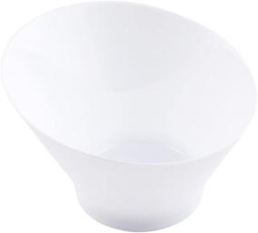 img 2 attached to 🍲 Clear Disposable Incline Bowl