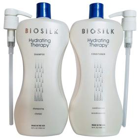 img 3 attached to 🧴 Набор шампуня и кондиционера для гидратации волос Biosilk - 34 унции с двумя насосами