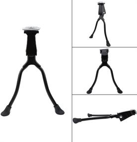 img 2 attached to 🚲 Aluminum Alloy Double Leg Bicycle Kickstand – VGEBY Bike Kickstand Bicycle Mount