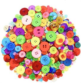 img 4 attached to Colorful Button Crafts 🎨 for Kids: Paint Your Imagination