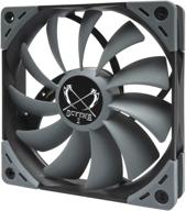 enhance pc cooling with scythe kaze flex 120mm case fan - 2000 rpm, single pack логотип