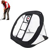 🏌️ enhance your golfing skills with the pop up golf chipping net - indoor/outdoor target for men and women golfers logo