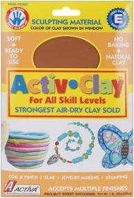 img 2 attached to 🏺 ACTIVA Activ-Clay Terra Cotta, 1 lb - Air Dry Clay for Enhanced SEO