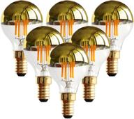 💡 non-dimmable vintage filament candelabra led bulb - equivalent logo