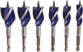 img 4 attached to 🛠️ Speedbor 1877239 Drilling Tools Set - 6 Piece