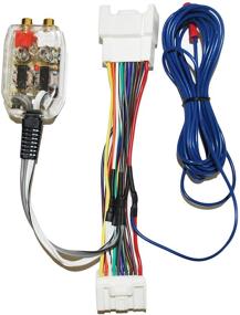 img 1 attached to 🔌 Mitsubishi Factory Radio Stereo Amplifier Sub Interface Wire Harness + Inline Converter: Optimal Compatibility