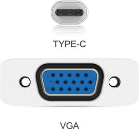 img 3 attached to LENTION USB C To VGA Cable Adapter