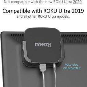 img 3 attached to 📺 TotalMount Roku Ultra Mounting System for Pre-September 2020 Models: Secure Your Roku Ultra with Ease