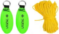 🌲 thorium slingshot launcher arborist throw weight bag pouch combo set kit - bright green 12oz + 16oz complete with bonus 150&#39; / 45m throw line rope" -> "thorium slingshot arborist throw weight bag combo set kit - bright green 12oz + 16oz with bonus 150&#39; / 45m throw line rope logo