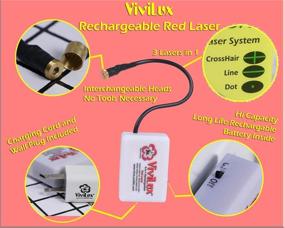 img 4 attached to 🧵 Enhanced Quilting Crafting Test, Measure & Inspect with ViviLux Rechargeable Battery