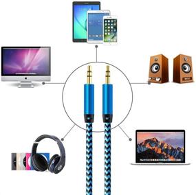 img 1 attached to Aux Cable Portable Audio & Video for MP3 & MP4 Player Accessories