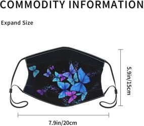 img 1 attached to Butterfly Breathable Adjustable Anti Dust Sun Proof Occupational Health & Safety Products