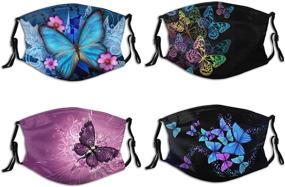 img 4 attached to Butterfly Breathable Adjustable Anti Dust Sun Proof Occupational Health & Safety Products