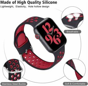 img 3 attached to Silicone Compatible Apple Breathable IWatch