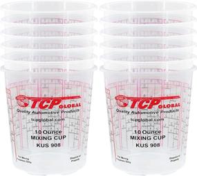img 4 attached to 🎨 12-Pack of 10 oz Calibrated Paint Mixing Cups for Customization - Includes Mixing Ratios - Ideal for Epoxy Resin