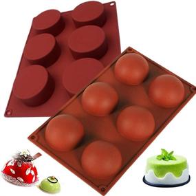 img 4 attached to Silicone Chocolate Pudding Handmade Non Stick Kitchen & Dining in Bakeware