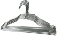 the um24 18-pack strong steel metal wire hangers - 16 inch thickness & 13 gage hanger organizer in silver color логотип