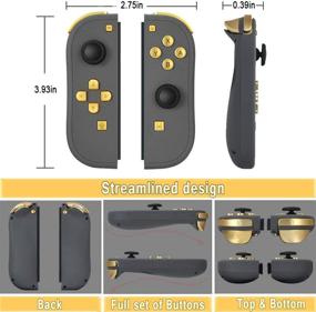 img 2 attached to 🎮 Ultimate Gaming Experience: Machine-Ya Joy-Pad - The Perfect Wireless Controller for Switch Joycon