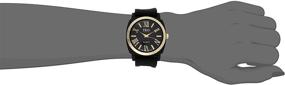 img 3 attached to ⌚ Женские часы TKO Milano III Silicone Boyfriend в черном цвете с кварцевым механизмом.