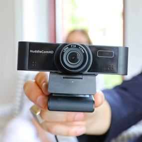 img 2 attached to HuddleCamHD USB Webcam 1080p: High-Resolution Wide Angle Camera with 94° Field of View