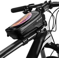 🚴 waterproof bike phone mount bag - acmind bicycle top tube frame handlebar bag with touch screen phone case for cycling accessories logo