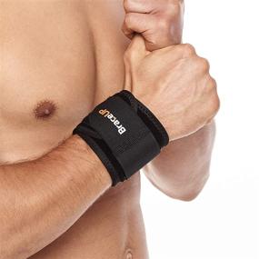 img 2 attached to BraceUP® Wrist Compression Support Adjustable