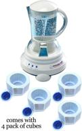 vitalizer plus - hexagonal oxygen water maker with 4 mineral cube - alkaline ionizer for enhanced seo logo