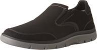 👞 stylish and sophisticated: clarks men's tunsil loafer black - finest quality footwear logo