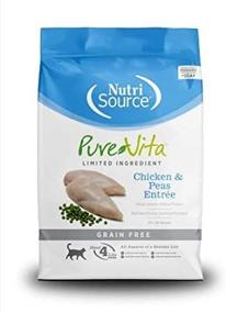 img 2 attached to 🐱 Premium PureVita Grain-Free Chicken Entree Dry Cat Food - 15lb Bag for Nutritious Feline Meals
