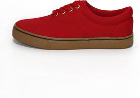 img 1 attached to Skateboarding Canvas Skate Sneaker: The Ultimate Men's Rubber Shoes for Skaters!