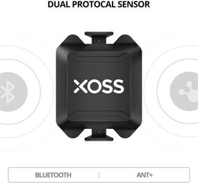 img 3 attached to XOSS X1 Bike Speed and Cadence Sensor: Wireless Bluetooth 4.0 Computer for Accurate Bicycle Speedometer (2 Pack)