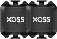 xoss x1 bike speed and cadence sensor: wireless bluetooth 4.0 computer for accurate bicycle speedometer (2 pack) logo