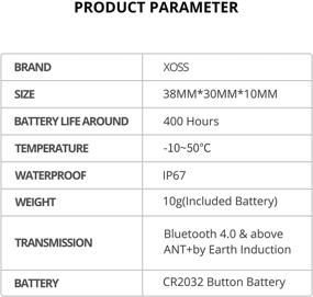 img 1 attached to XOSS X1 Bike Speed and Cadence Sensor: Wireless Bluetooth 4.0 Computer for Accurate Bicycle Speedometer (2 Pack)