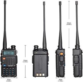 img 1 attached to 📻 TIDRADIO TD-F9GP Ham Radio Handheld: Upgraded UV-5R, High Power 2-Way Radio, 1Pack-Black