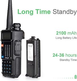 img 3 attached to 📻 TIDRADIO TD-F9GP Ham Radio Handheld: Upgraded UV-5R, High Power 2-Way Radio, 1Pack-Black