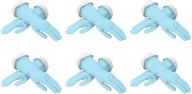 🧤 casabella premium waterblock cleaning gloves - 6 pairs (12 gloves) in small size, in blue logo