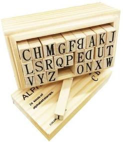 img 4 attached to 💌 Enhance Your Correspondence with Rubber Stamp Letters: Letter Stamps for Clear and Fuss-Free Imprints