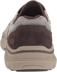 img 2 attached to 👞 Skechers Expended Relfen Canvas Loafer Medium: Sleek and Stylish Comfort for Every Step