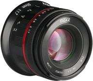 📷 meike 50mm f1.7 full frame manual focus prime lens: perfect for rf mount cameras eos-r, eos-rp, r5, r6 logo