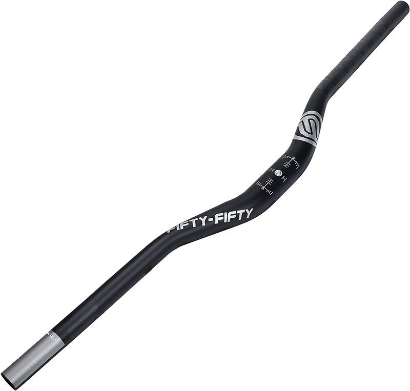 fifty fifty aluminium alloy mountain handlebar 로고