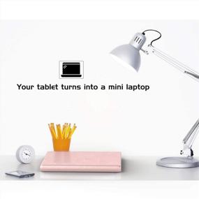 img 2 attached to MoKo Keyboard Apple Pencil Holder Tablet Accessories for Bags, Cases & Sleeves