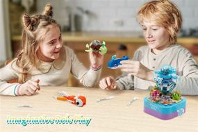 img 2 attached to 🎵 Explore the Melodious World with MusicBox Building Toys for Girls and Boys