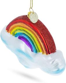 img 3 attached to BestPysanky Rainbow Clouds Christmas Ornament