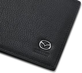 img 2 attached to 💼 Compact and Stylish Mazda Bifold Wallet with Credit Window - A Perfect Blend of Functionality and Sophistication