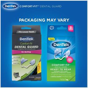 img 3 attached to 😁 DenTek Comfort-Fit Dental Guard: 2-Count Pack for Nighttime Teeth Grinding (Packaging May Vary)